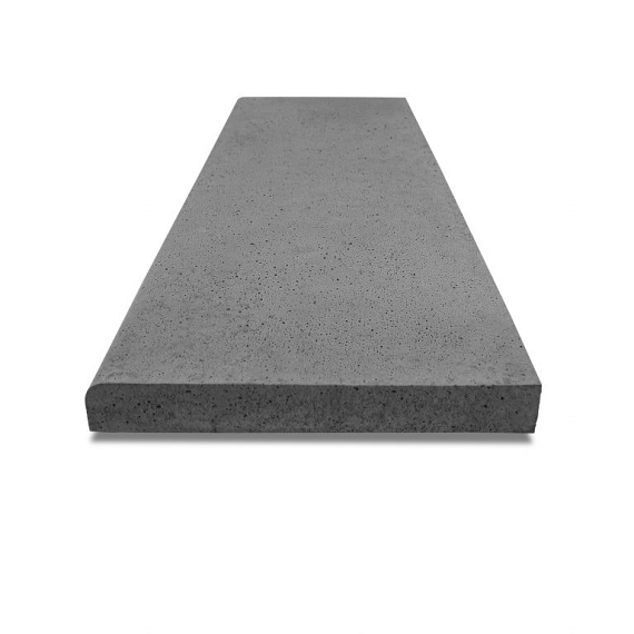 Oud hollandse zwembadrand 100x40x5 cm, antraciet