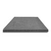 Oud hollandse zwembadrand, hoekstuk 90gr, 100x100x5 cm, antraciet