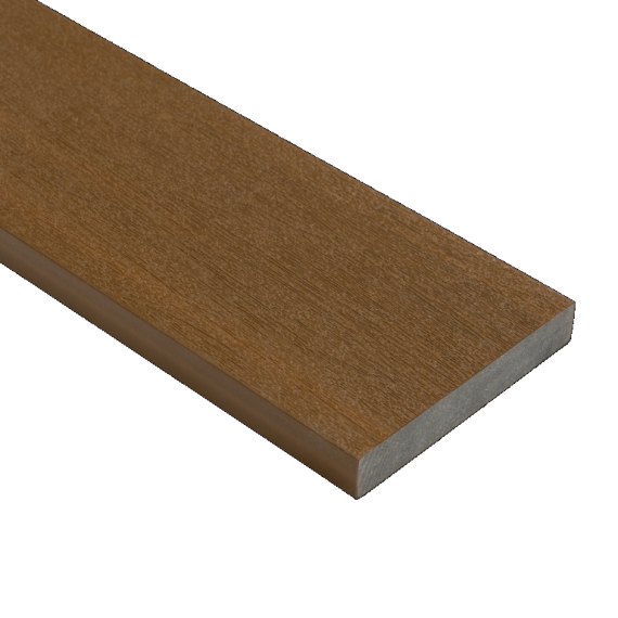 WPC 22,5x138mm Fiberdeck Harmony Indian Summer kantplank massief L=3.00m FSC®100%