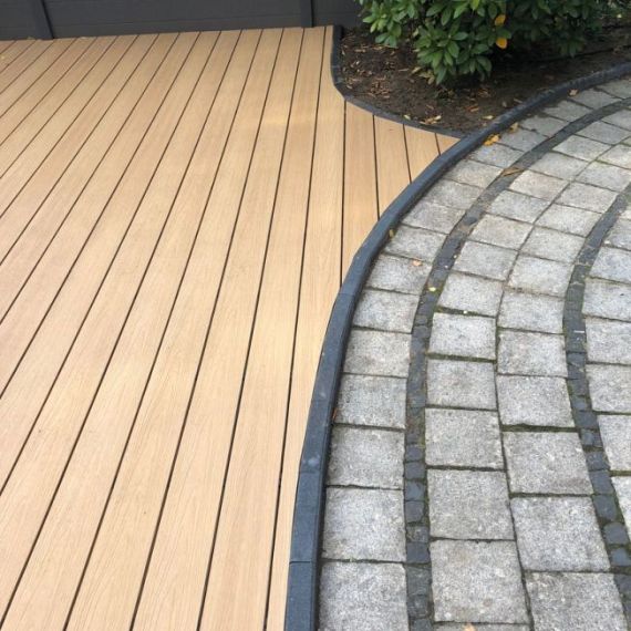 WPC 22,5x138mm Fiberdeck Premium RHK Cedar L=5.00m FSC®100%