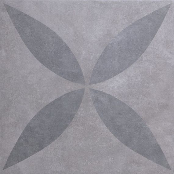 GeoCeramica® 60x60x4 Ambiente Greige Flower