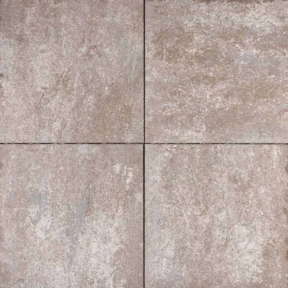 Comfort Stones 80x80x4 Bruin Genuanceerd