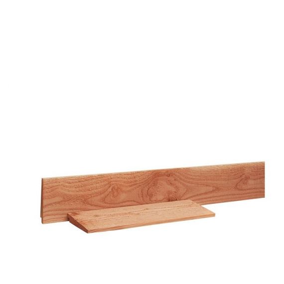 # Douglas Zweeds rabat, 1,1-2,7 x 19,5 x 400 cm, onbehandeld, 1 zijde gesch, 1 zijde fijnbez.