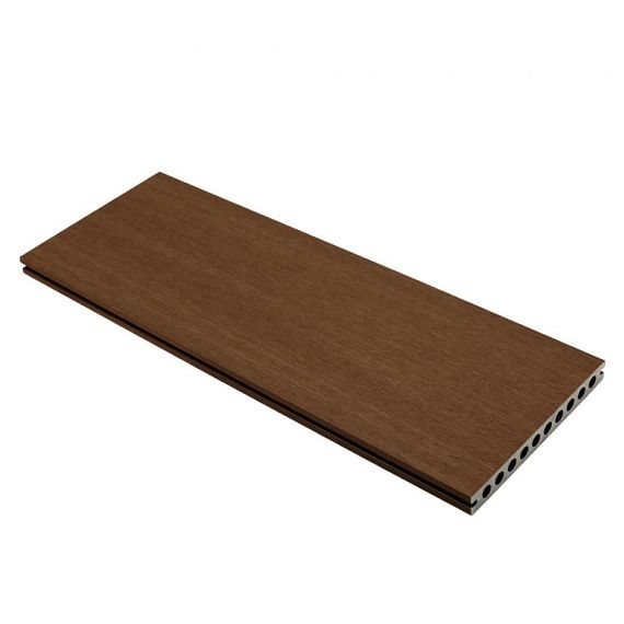 NTW HKC co-extrusie dekdeel houtstructuur 2,3 x 21 x 300 cm, Ipe.