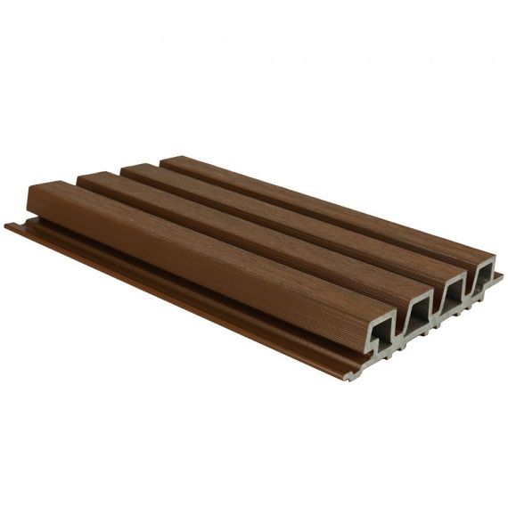 NTW HKC co-extrusie Castellation PRO35 gevelbekleding, 3,3 x 21,5 x 390 cm, Ipe.