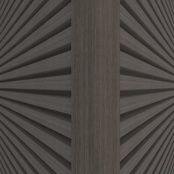 NTW aluminium co-extrusie hoekprofiel t.b.v. Castellation PRO, 6 x 6 x 300 cm, Silver Gray.