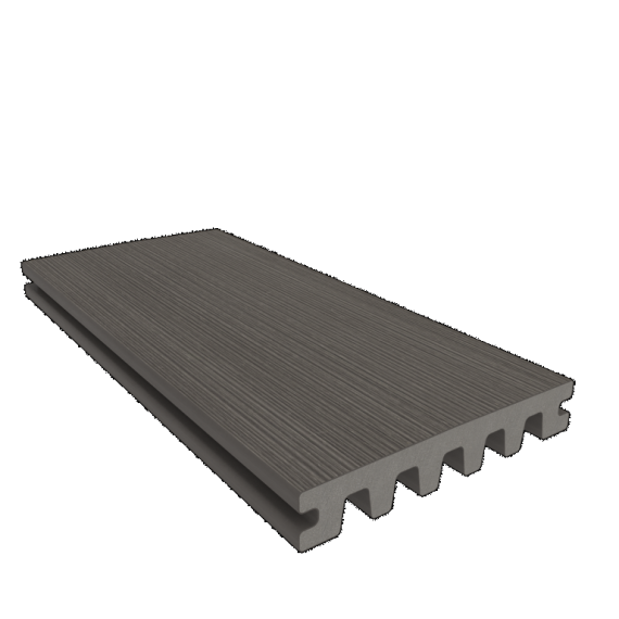 NTW HKC co-extrusie hoekprofiel castellation t.b.v. wand bekleding, 7 x 8 x 300 cm, Red Ceda