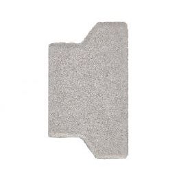 Halve H-verbandsteen 8 cm grijs