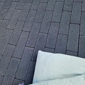 ZF Dikformaat 21x7x8cm Antraciet komo  ( met afstandhouder)