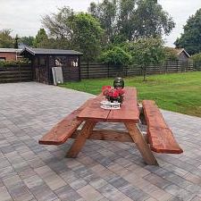 H2O terrassteen 20x30x6 cm Triple ( verpakt op ww pallet)