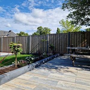 H2O terrastegel 40x80x5 cm Harrison ( verpakt op ww pallet)