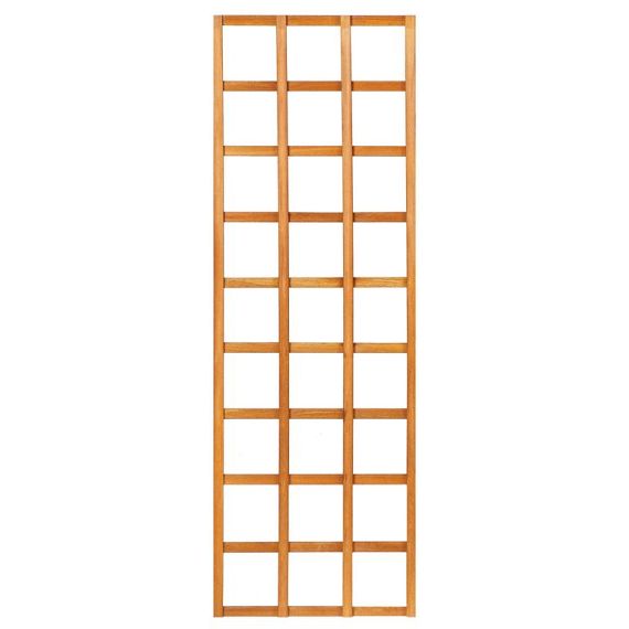 Hardhout trellis 60 x 180 cm, recht, kunstmatig gedroogd