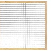 # TC Grenen betonijzertrellis, 90 x 180 cm, met maas 7,5 x 7,5 cm, in raamwerk 4,5 x 7 cm, groen gei