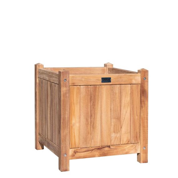 Bloembak Teak 45 x 45 x 47 cm - Lombok