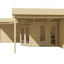 Blokhut - Tuinhuis Jutka | 44 mm | vuren onbehandeld