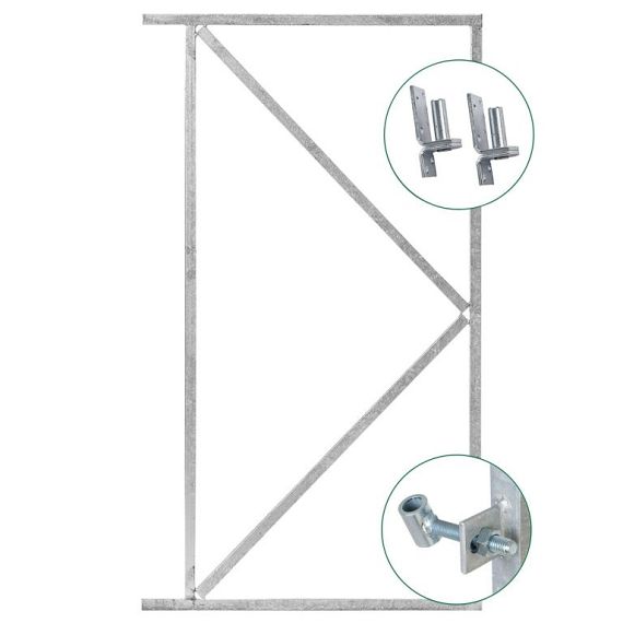 Poortframe verstelbaar - Laag