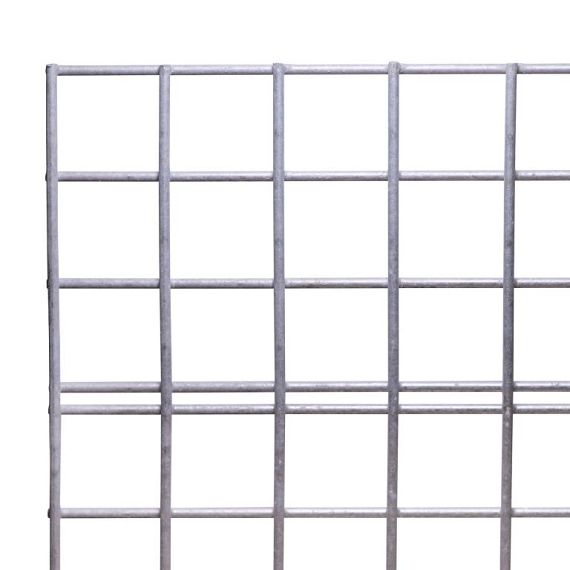 Gaaspaneel, maas 15 x 15 cm stekloos, 150 x 180 cm, verzinkte draad 3,8mm
