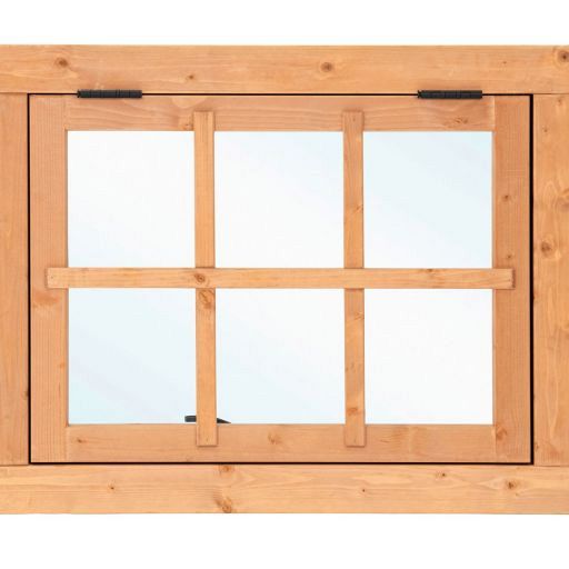 P077661 | Douglas uitzetraam 6-ruits 90 x 70 cm, (bxh) onbehandeld