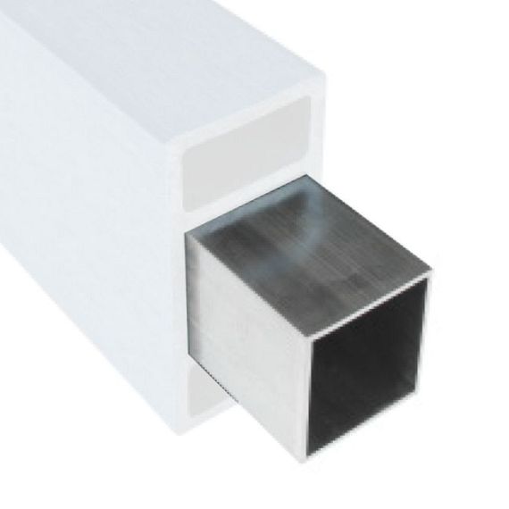 Brise soleil Stabiliseringslijst L-385cm Alu 30x30x2mm