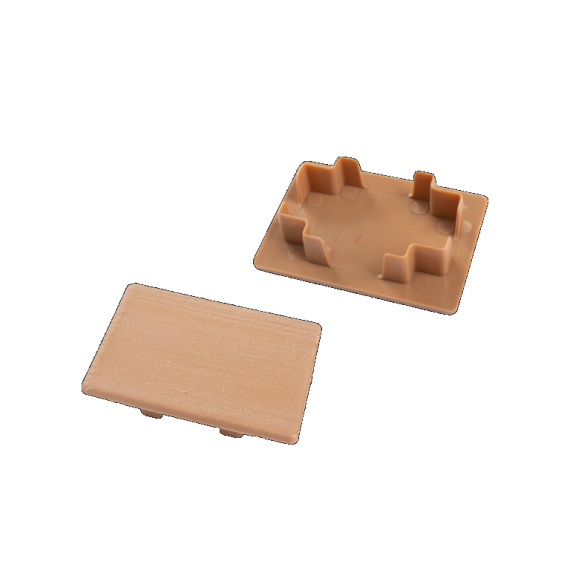 Brise soleil eindkap 42*60mm Cedar (24pcs)