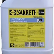 # SG601 sakrete snelgrondering SG/5 ltr can | oplosmiddelvrij sneldrogend grondeermiddel op anhydrie