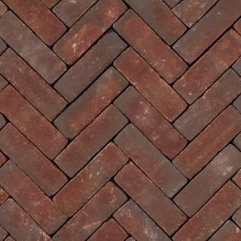 Gebakken UDF60 VB Getrommeld - Paars/Rood bezand
