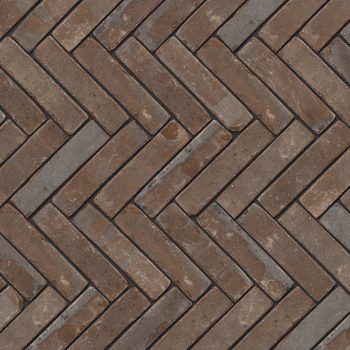 Gebakken WF80 VB Getrommeld - Bruin/Blauw onbezand
