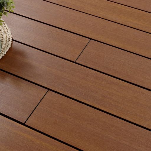 WPC 22,5x138mm Fiberdeck Exotics massief Ipé - L=3.90m FSC®100%