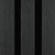 Klasse E WPC WEO35 Gardenwall Ebony Black 33x170mm L 3.90m (wb 140mm) FSC 100%