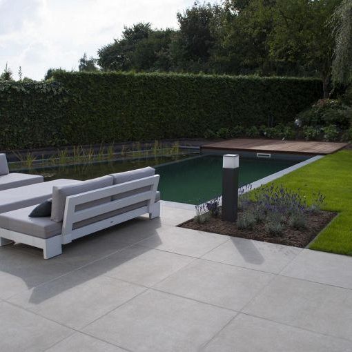 SolidSquare 60x60x3 cm puzzolato grigio