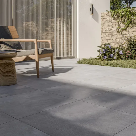 Keramiek Bari Grigio Due 60x60x2cm