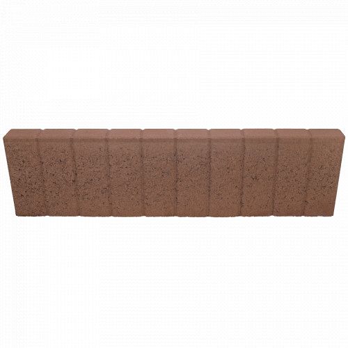 Quadrobandpalissade 8x25x100 cm Bruin