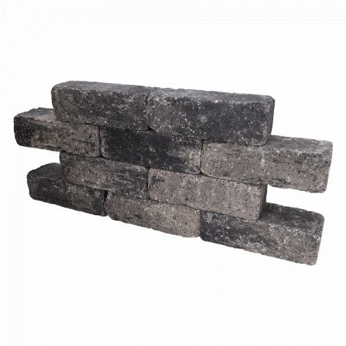 Catrock Getrommeld 31x11,5x10 cm Bruin/Zwart
