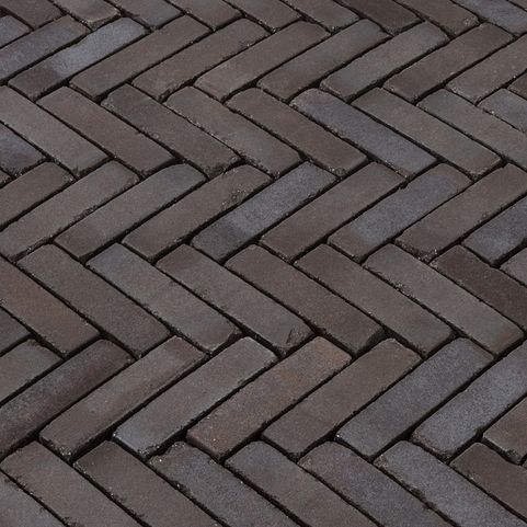 WF60 Lugano getrommeld Blauw-Zwart