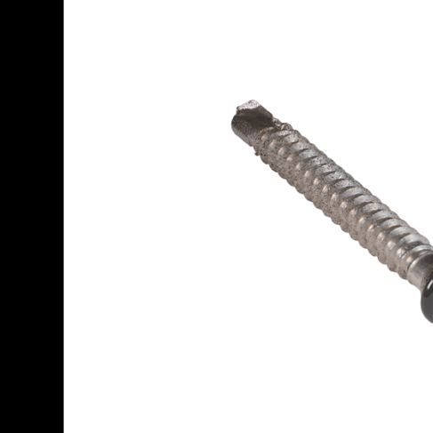 Cobra schroef SS316 A4 5,5x45mm Ebony Black RAL9005 voor WPC op alu onderbalk (50 schroeven)