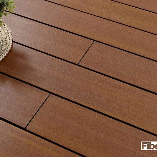 WPC 22,5x210mm Fiberdeck Exotics massief Ipé L=3.90m FSC®100%