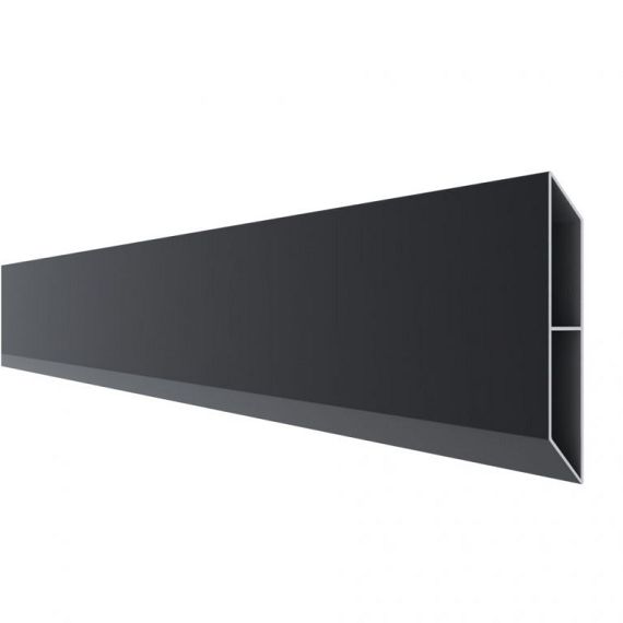 Boston aluminium rhombus profiel L-178cm 21x155mm RAL9005