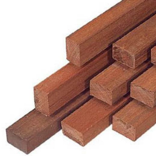 # Meranti 12x45 nettto geschaafd - Lengte= 4.0 m