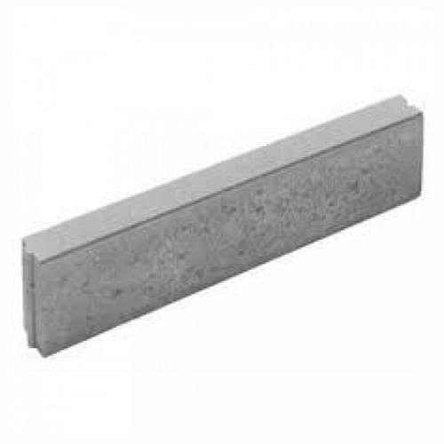 # Opsluitband 6x15x100 cm hol/dol Grijs - 17 st/pl  85 st/pp
