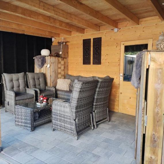 Betonsteen 20x30x6 cm Grey mix