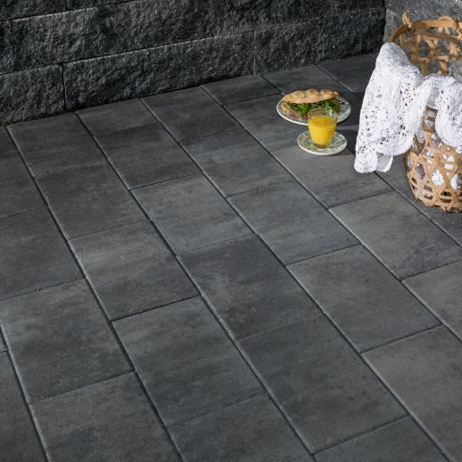 Betonsteen 20x30x6 cm Grey mix