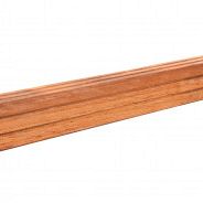 AZ Hardh paal gesch met V-groef, gepunt 6,5 x 6,5 x 275 cm.