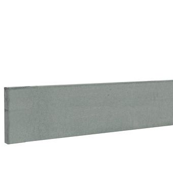 Betonplaat stampbeton 25 x 3,5 x 225 cm, grijs.