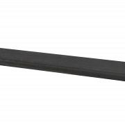 Betonnen afdekkap t.b.v. betonplaten met motief 4,5 x 8,0 x 180 cm, antraciet ongecoat.