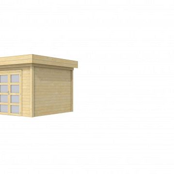 Vuren Topvision Bosuil, 300 x 300 cm, onbehandeld.