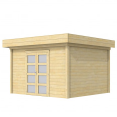 Vuren Topvision Parelhoen, 400 x 300 cm, onbehandeld.