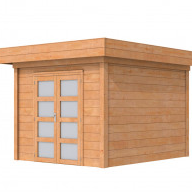 Douglas Topvision Roek, 298 x 298 cm, onbehandeld.