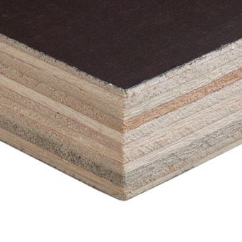 Glad Betontriplex 18mm  125x250cm Chinees populier
