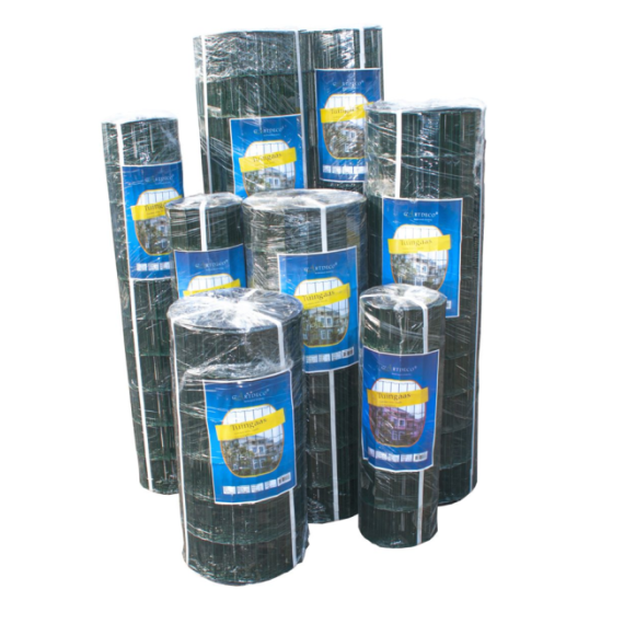 Tuingaas groen gepl 80cm  10m  mazen 102x51mm
