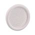* Nedco ventilatierozet m kraag wit kunststof 45mm